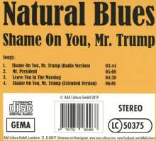 Natural Blues: Shame On You Mr. Trump, Maxi-CD
