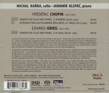 Frederic Chopin (1810-1849): Sonate für Cello &amp; Klavier op.65, Super Audio CD