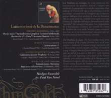 Lamentations de la Renaissance, CD