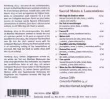 Matthias Weckmann (1619-1674): Geistliche Konzerte, CD