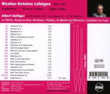 Nicolas Antoine Lebegue (1631-1702): Orgelwerke, CD