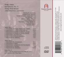 Philip Glass (geb. 1937): Symphonie Nr.5, 2 CDs und 1 DVD