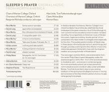 Merton College Choir Oxford - Sleeper's Prayer, CD
