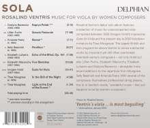 Rosalind Ventris - Sola (Music for Viola by Women Composers), CD