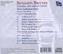 Benjamin Britten (1913-1976): Geistliche Chorwerke, CD