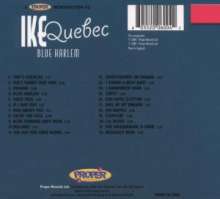 Ike Quebec (1918-1963): Blue Harlem: A Proper Introduction to Ike Quebec, CD