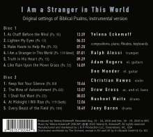 Yelena Eckemoff (geb. 1962): I Am A Stranger In This World, 2 CDs