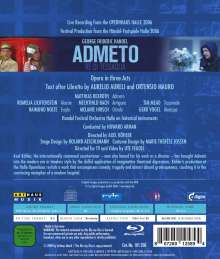 Georg Friedrich Händel (1685-1759): Admeto, Blu-ray Disc