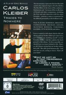 Carlos Kleiber - Traces To Nowhere (Dokumentation), DVD