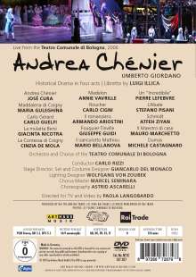 Umberto Giordano (1867-1948): Andrea Chenier, DVD