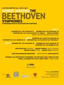 Ludwig van Beethoven (1770-1827): Symphonien Nr.1-9, 3 DVDs