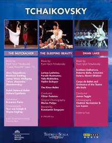 Tschaikowsky - Die drei Ballette, 3 Blu-ray Discs