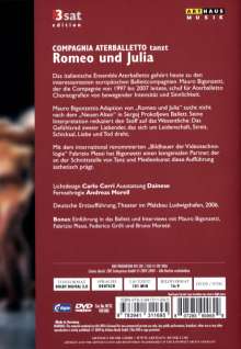 Compagnia Aterballetto tanzt Romeo und Julia, DVD