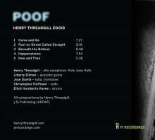 Henry Threadgill (geb. 1944): Poof, CD