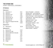 Henry Threadgill (geb. 1944): The Other One, CD