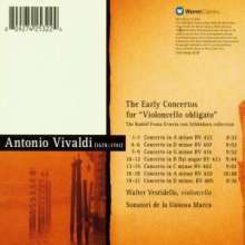 Antonio Vivaldi (1678-1741): Die frühen Concerti für Violoncello obligato, CD