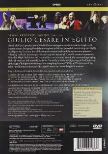 Georg Friedrich Händel (1685-1759): Giulio Cesare in Egitto, 3 DVDs