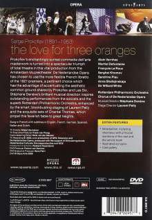 Serge Prokofieff (1891-1953): Die Liebe zu den drei Orangen, 2 DVDs
