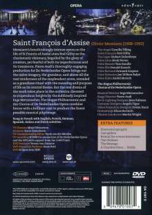 Olivier Messiaen (1908-1992): Saint Francois d'Assise, 3 DVDs