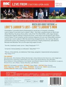 Love's Labour's Lost / Love's Labour's Won, 2 DVDs