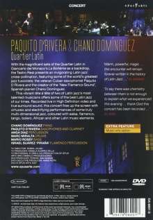 Paquito D'Rivera &amp; Chano Dominguez: Quartier Latin - Live 2006, DVD