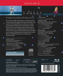 Wayne McGregor - Three Ballets, Blu-ray Disc
