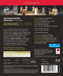 Giovanni Battista Pergolesi (1710-1736): Adriano in Siria, Blu-ray Disc