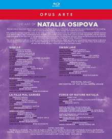 The Art of Natalia Osipova, 4 Blu-ray Discs