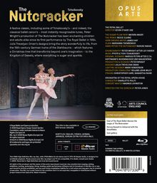 "The Nutcracker" von Tschaikowsky, Opus Arte, Royal Ballet. Zwei Tänzer in klassischen Ballettkostümen in einer eleganten Pose.