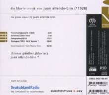 Juan Allende-Blin (geb. 1928): Klavierwerke, Super Audio CD