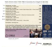 Antonio Soler (1729-1783): Konzerte für 2 Orgeln Nr.1-6, Super Audio CD