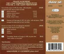 Franz Schubert (1797-1828): Klavierwerke zu vier Händen - The Unauthorised Piano Duos Vol.2, CD