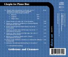 Goldstone &amp; Clemmow - Chopin for Piano Duo, CD