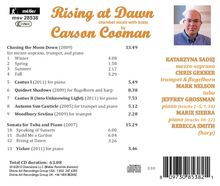 Carson Cooman (geb. 1982): Kammermusik mit Blechbläsern, CD