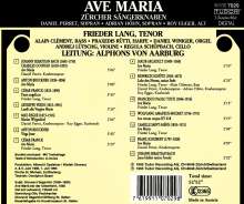 Zürcher Sängerknaben - Ave Maria, CD