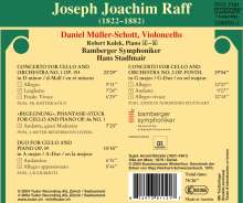 Joachim Raff (1822-1882): Cellokonzerte Nr.1 &amp; 2, CD