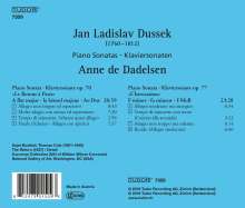 Johann Ludwig Dussek (1760-1812): Klaviersonaten op.70 "Le Retour a Paris" &amp; op.77 "L'Invocation", CD