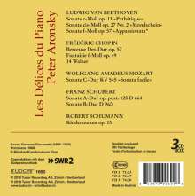 Peter Aronsky - Les Delices du Piano, 3 CDs