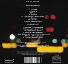 Text: LIMITED EDITION, #WHATWEDOATNIGHT5, Trackliste 1 bis 15, EXTENDED VERSIONS.

Hintergrund unscharfe bunte Lichter.