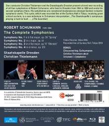 Robert Schumann (1810-1856): Symphonien Nr.1-4, Blu-ray Disc