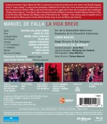 Manuel de Falla (1876-1946): La Vida Breve, Blu-ray Disc