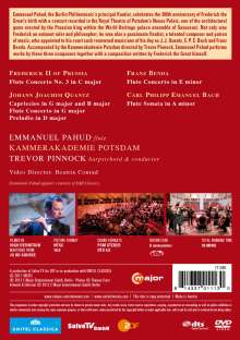 Emmanuel Pahud - Flötenkonzerte aus Sanssouci, DVD