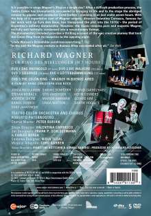 Richard Wagner (1813-1883): Der Ring des Nibelungen - "The Colon Ring" (7-stündige Kurzfassung), 5 DVDs