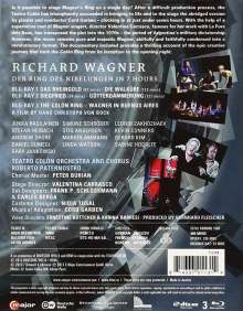 Richard Wagner (1813-1883): Der Ring des Nibelungen - "The Colon Ring" (7-stündige Kurzfassung), 3 Blu-ray Discs