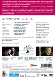 Giuseppe Verdi (1813-1901): Tutto Verdi Vol.25: Otello (DVD), DVD