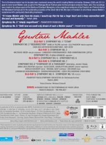 Gustav Mahler (1860-1911): Symphonien Nr.1-9, 5 Blu-ray Discs