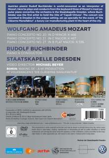 Wolfgang Amadeus Mozart (1756-1791): Klavierkonzerte Nr.20,21,27, DVD