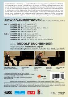 Ludwig van Beethoven (1770-1827): Klaviersonaten Vol.2 (Mitschnitte von den Salzbuger Festspielen 2014), 2 DVDs