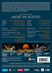 Gioacchino Rossini (1792-1868): Mose in Egitto, 2 DVDs