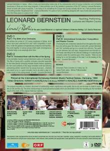 Leonard Bernstein at Schleswig-Holstein Musik Festival 1988, 3 DVDs